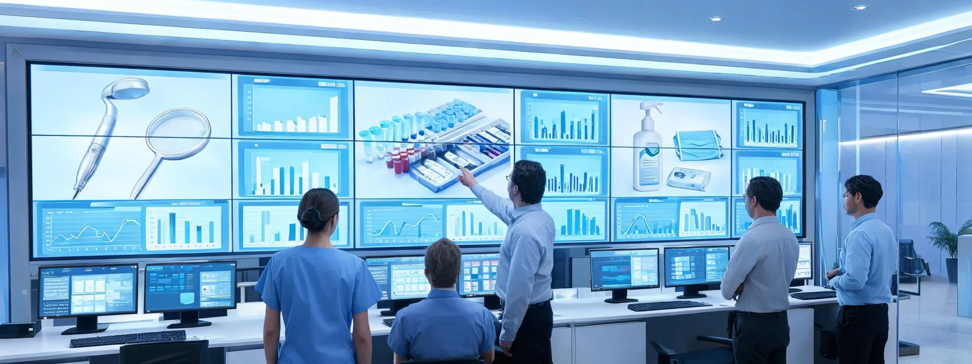 Dental and medical supply operations center