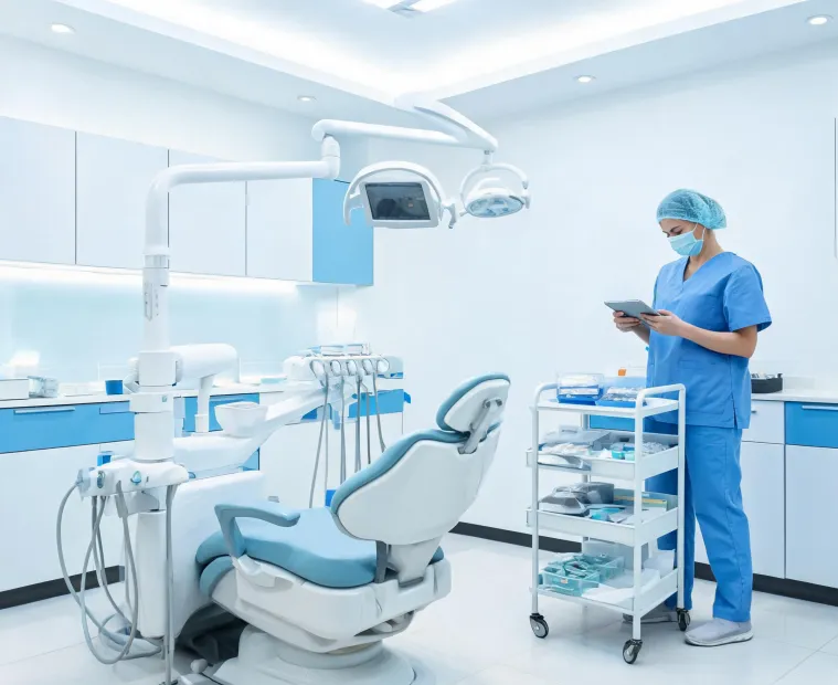 Dental operatory equipment planning
